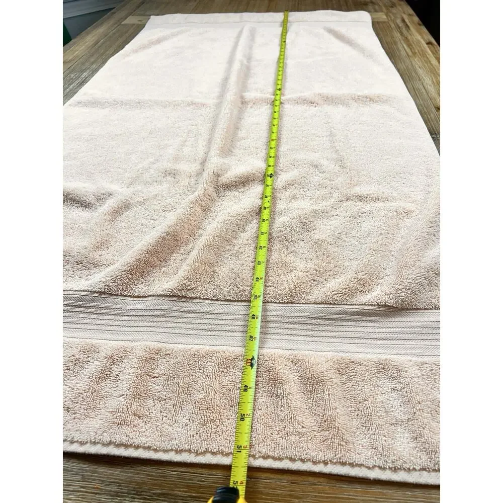 Elizabeth Arden The Spa Collection Bath Towel Peach 100% Turkish Cotton 27x51
